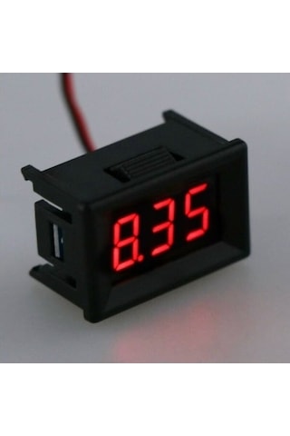 2 Kablolu Dijital Voltmetre 0.36 İnç Dc 2.4-30v