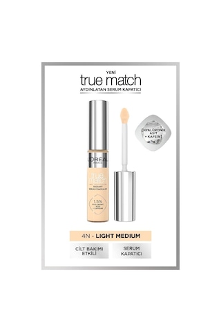 L'Oréal Paris True Match Aydınlatan Serum Kapatıcı - 4N 11 ML