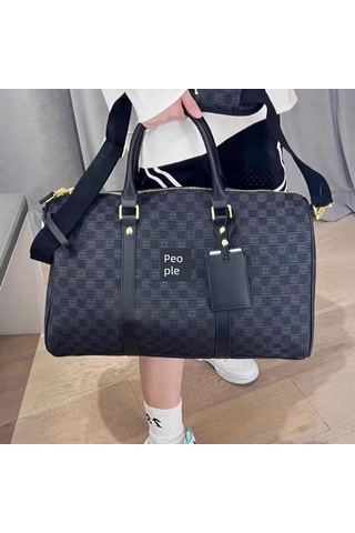 Carrier- Geniş Hacimli Oxford Seyahat Çantası - Pembe Um52354-4