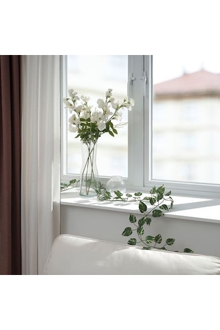 Ikea Smycka Yapay Çelenk, Yeşil, 1.5 M, İç/dış Mekan