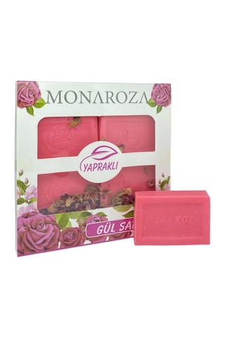 Monaroza Yapraklı Gül Sabunu 4 x 300 G Monaroza Yapraklı Gül Sabunu 4 x 300 G