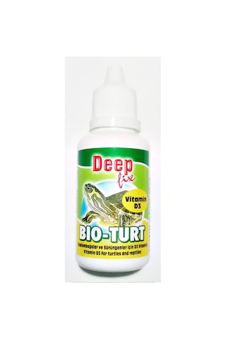 Deep Fix Sürüngen ve Su Kaplumbağa Vitamini Bakım Seti 2'li