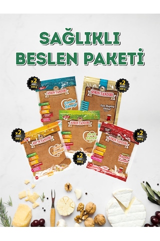 Asrın Tandırı Sağlıklı Beslen Paketi 10'lu Lavaş Tandır Ekmeği