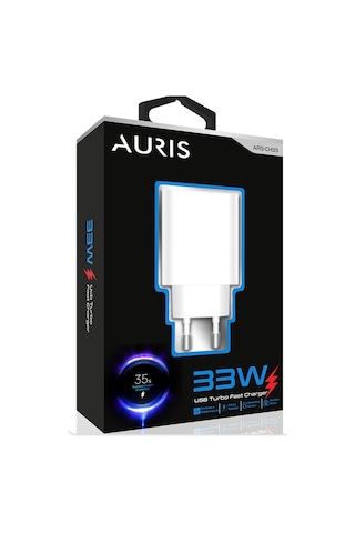 Auris ARS-CH33 Fast 3.4A 33W Hızlı Şarj Adaptörü