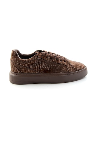 Bambi Kahve Kahve Süet Kadın Sneaker K01791072772