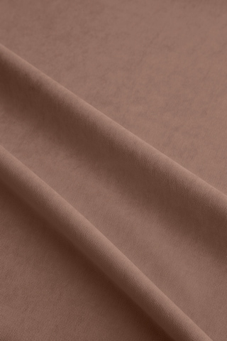 Gauze Fabric Design Kadife Dokulu Dertsiz Masa Örtüsü, Safir Deve Tüyü