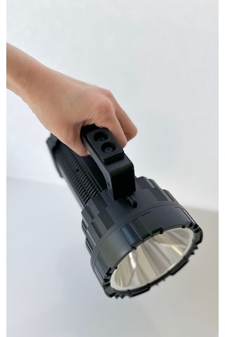 Hatsanparts Gold-police Gp-640 Şarjlı Yüksek Güçlü Enerji Tasarrufu Çok Fonksiyonlu El Feneri Çok Renkli