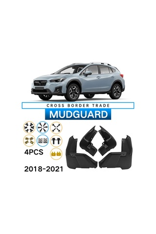 Anjiexun Subaru Xv 2018-2021 İçin Çamurluk Çamurluk Aksesuarları