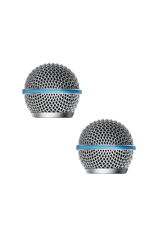 Adet Mikrofon Izgarası Mikrofon Izgarası Yedek Mikrofon Top Başlığı Mesh Beta58a Sm58 Pgx24 Slx24 İçin