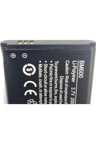 BM600 Li-Polymer 3.7V 2000 mAh 7.4 Wh Batarya