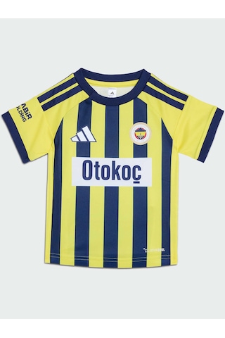 Fenerbahçe S.k. Çubuklu Forma 26/27 Miniset İç Saha Forması Lacivert - Sarı