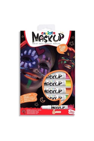 Carioca Mask Up Yüz Boyası Neon 6 Renk