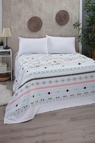 Lexroo Fierce Tek Kişilik Pike Yatak Örtüsü 170 X 230 Çok Renkli