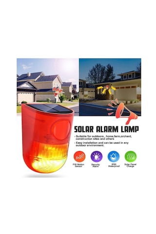 Hareket Sensörlü Solar Caydırıcı Yabani Hayvan Kovucu