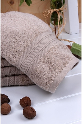Baveno Indigo Ağacı Bitkisel Organik Boyama 4'lü 46x76 Havlu