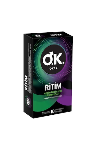 Okey Ritim Prezervatif 50'li