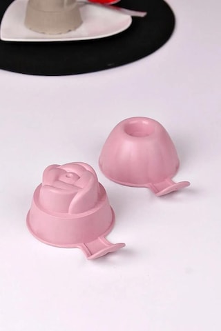 2'li Tutmalı Pilav Helva Kabı Farklı Şekilli Pilav Sunum Servis Kalıbı Renkli