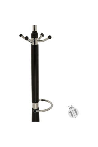 Demirelindirim Portmanto Ayaklı Askılık Siyah-Palmiye Tasarım Imalattan Satış Siyah