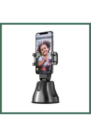 En-cag Apai Genie 360 Derece Takip Etme Özellikli Selfie Gimbal - Siyah Bss