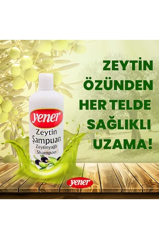 Yener Zeytinyağlı Şampuan 400 Ml