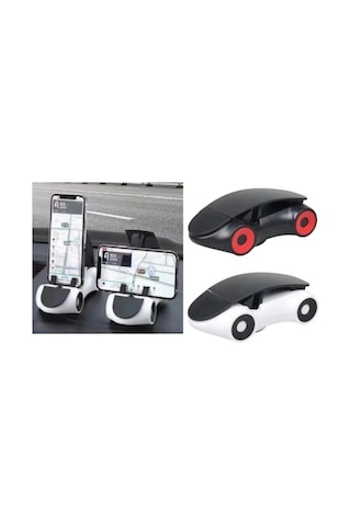 Zenviya21 Araba Tasarımlı Araç İçi Telefon Tutucu 360 Dönebilen Ayarlı Zenya785