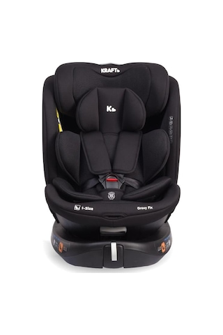 Kraft Grovy Fix İ-size 40-150 Cm 0-36 Kg Oto Koltuğu Siyah