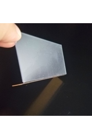 L Tipi Siperli Yapışkanlı Şeffaf Pvc Etiketlik 6x3cm 200lü Paket 200 Adet