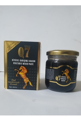 Gold Q7 Bitkisel Karışımlı Macun 240 G Gold Q7 Bitkisel Karışımlı Macun 240 G