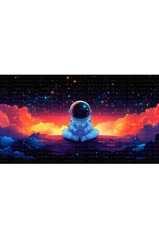 Çocuk Odası Uzay Serisi 27 Çocuk Odası Poster Duvar Kağıdı
