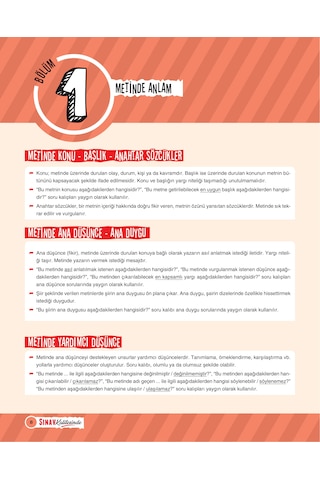 Sınav Yayınları 5. Sınıf Paragraf Soru Bankası