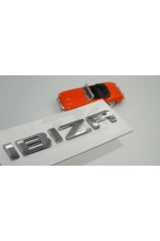 Seat Ibiza 98-2010 Yeni Nesil Bagaj Krom Abs 3M 3D Yazı Logo Ambl