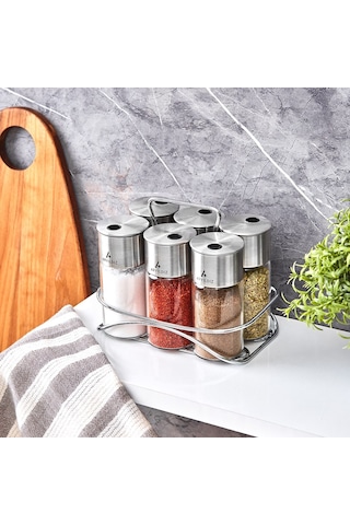 Aryıldız Tımeless Baharat Set 7p 130ml Şeffaf