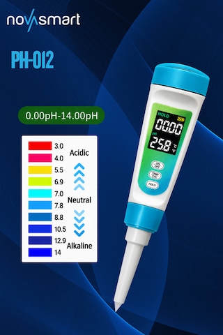 Ph-012 Yarı Katı Ve Sıvı Numuneler Için Dijital Ph Metre