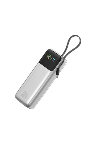 Wiwu Pm-301 Power Mega Serisi Type-c Çıkışlı Taşınabilir Powerbank Pd 130w 20000mah Gümüş