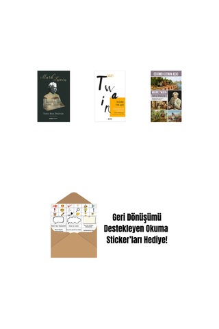 Toplu Kısa Öyküler + Esrarengiz Yabancı + Eskimo Kızının Aşkı + Okuma Sticker'ları