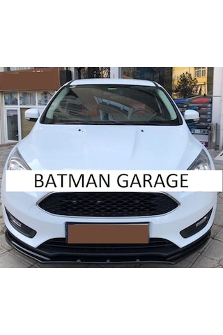 Ford Focus 3 Iıı Ön Tampon Lip Parlak Siyah 2012 - 2018