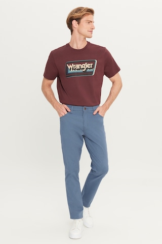 Wrangler Texas Slim Fit Erkek Pamuklu Esnek Pantolon W12sea73k Mavi