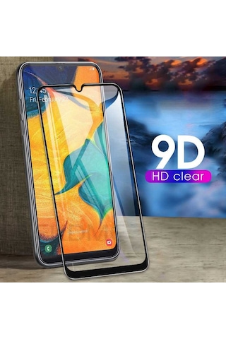 Samsung Galaxy M32 Kırılmaz Cam 9D Ekran Koruyucu Tam Kaplar