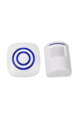 Kablosuz Ev Güvenlik Alarmı, Giriş Alarmı, Ziyaretçi Kapı Zili, 1 Plug-in Alıcı Ve 1 Pır Hareket Sensörü, Alar