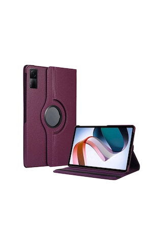 Uryport Xiaomi Redmi Pad Se 4g Kılıf 360 Tablet Deri Kılıf - Mürdüm Diğer
