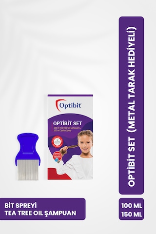 Optibit Set 100 Ml Bit Spreyi + 150 Ml Tea Tre Oil Şampuan