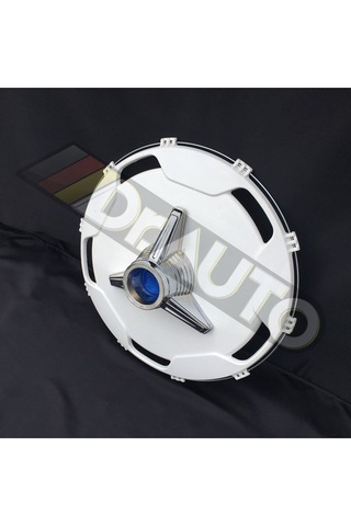 22.5 İnç Orta Boy Mavi Fırfırlı Jant Kapağı 4'lü Takım