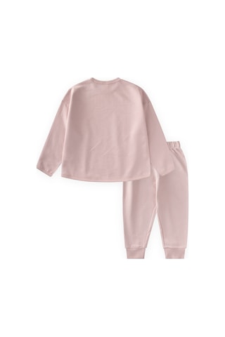 Cigit Sweatshirt Takım 2-7 Yaş Pudra Pembe