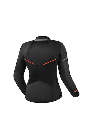 Shima X-mesh Korumalı Yazlık Kadın Motosiklet Montu Siyah Kırmızı