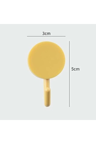 Kendinden Yapışkanlı Renkli Duvar Askı Renkli