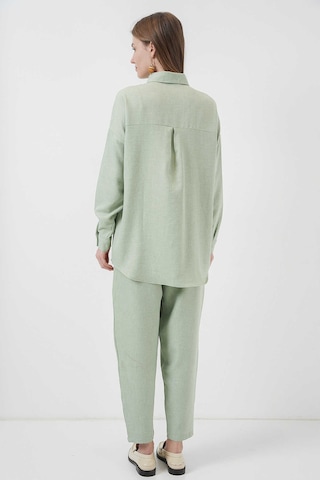 Gabria Keten Ön Düğmeli Takım Mint