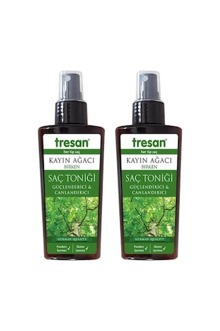 Tresan Kayın Ağacı ve Canlandırıcı Saç Toniği 2 x 125 ML Tresan Kayın Ağacı ve Canlandırıcı Saç Toniği 2 x 125 ML