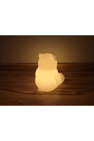 En-cag Sevimli Kutup Ayısı Tealight Mumluk Dekoratif Mum Tutucu Bss Çok Renkli