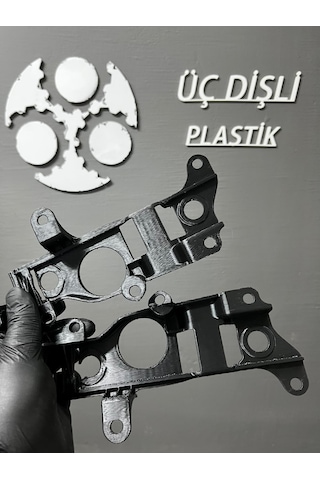 Land Rover Range Rover Sport L320 Far Braketi Sağ Sol Set 3d Baskı Siyah 1 Set