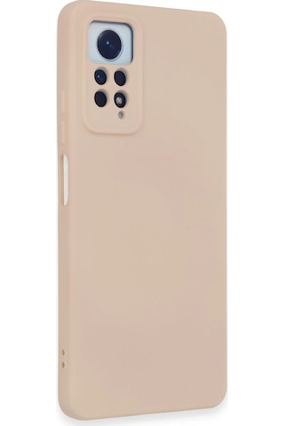 Cosmotex Newface Xiaomi Redmi Note 12 Pro 4g Kılıf Nano İçi Kadife Silikon - Pudra